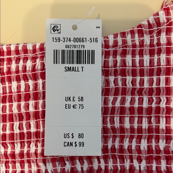 Abercrombie & Fitch Dipped-Waist Smocked Mini Dress - Picture 3 of 4